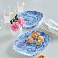 Animal Vacay Blue Platter