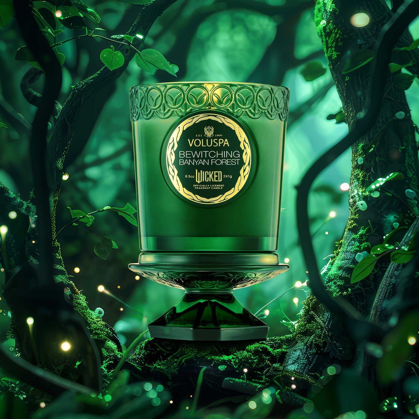 Bewitching Banyan Forest Boxed Candle