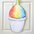 Sno Cone Classic Door Hanger