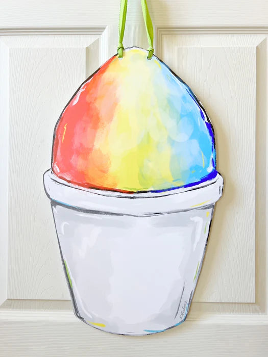 Sno Cone Classic Door Hanger