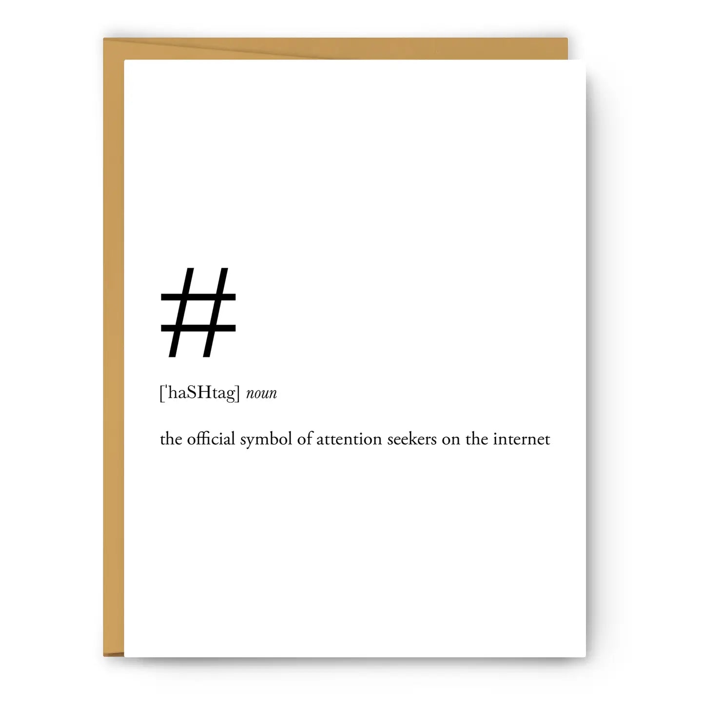 Hashtag Definition - Everyday Card