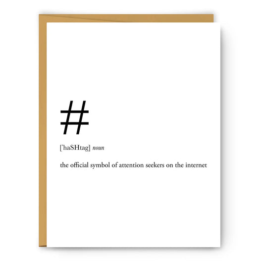 Hashtag Definition - Everyday Card