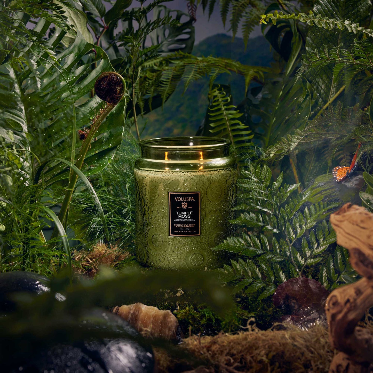 Temple Moss Luxe Jar Candle