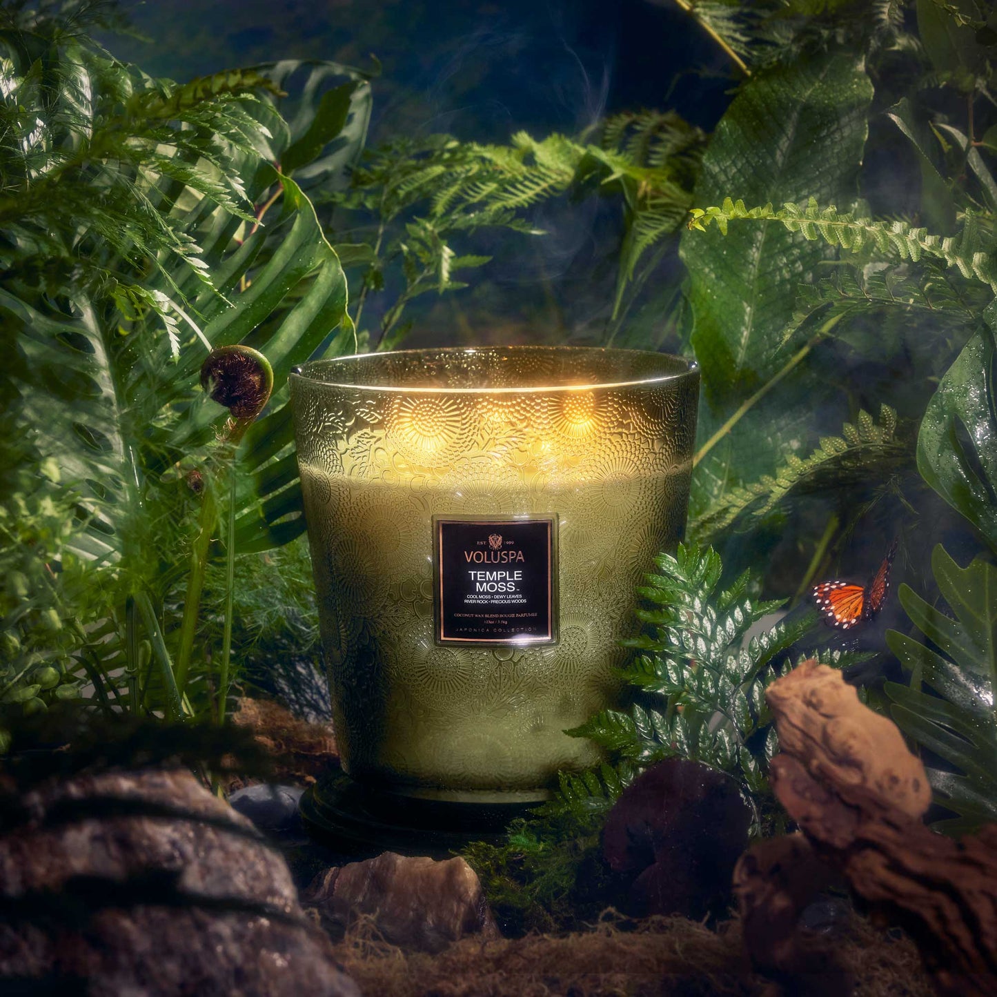 Temple Moss 5 Wick Hearth Candle