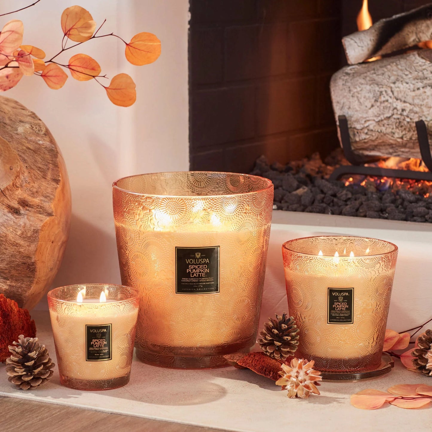 Spiced Pumpkin Latte 5 Wick Hearth Candle