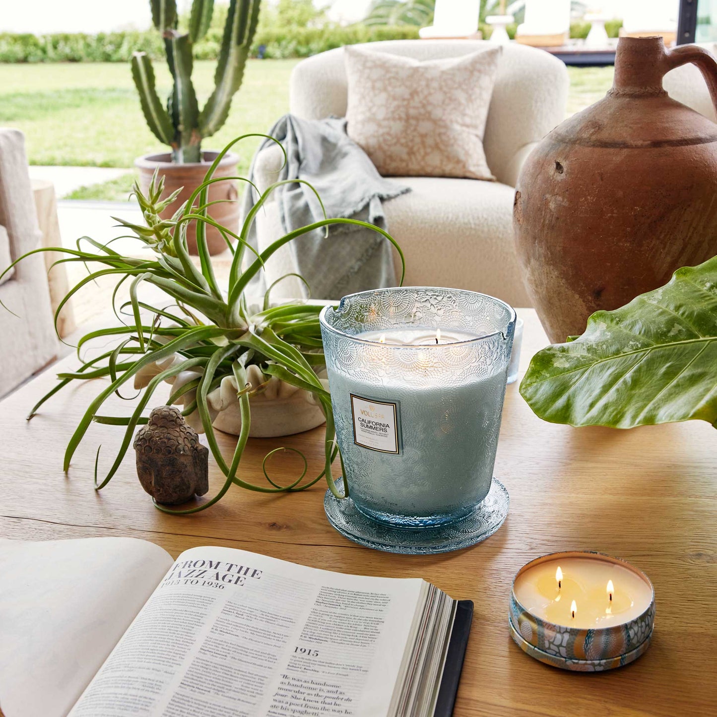 California Summers Hearth Candle