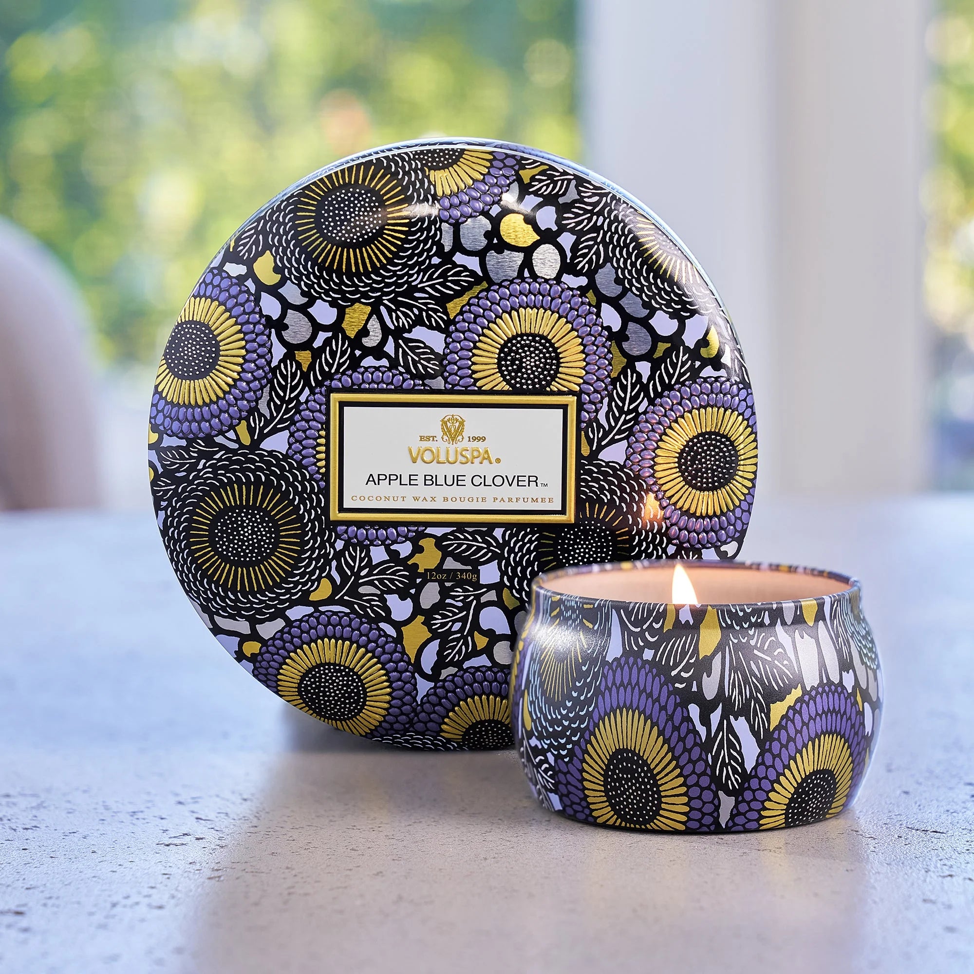 Apple Blue Clover Mini Tin