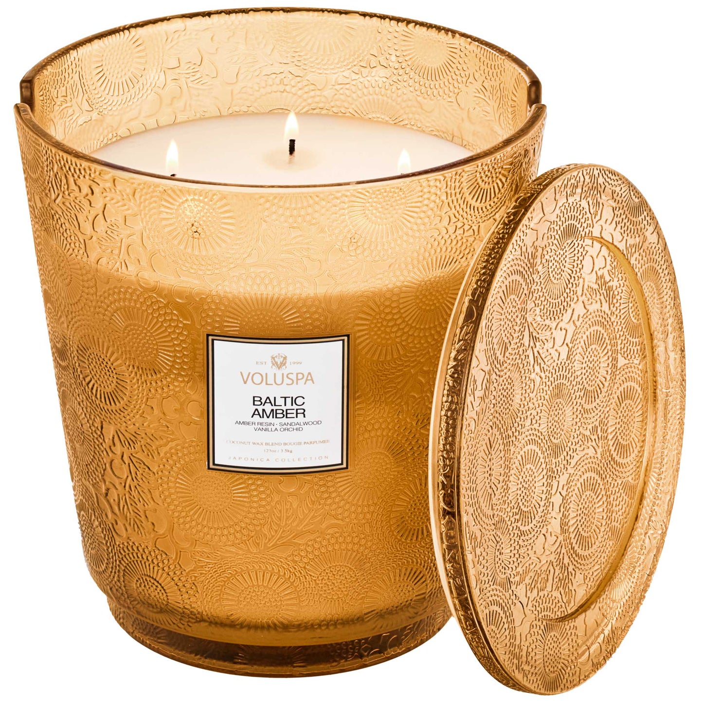 Baltic Amber Hearth Candle