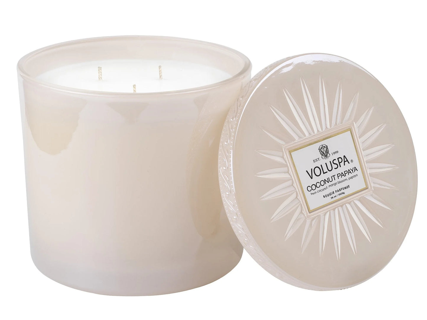 Coconut Papaya Grande Candle