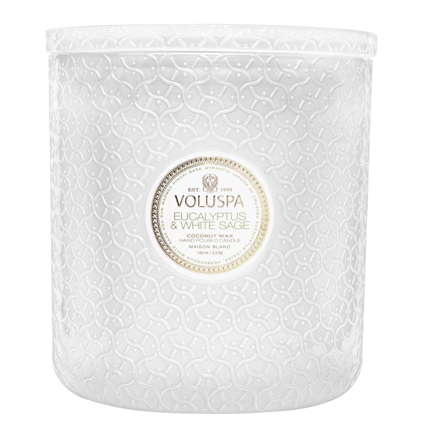 Eucalyptus & White Sage 5 Wick Hearth Candle