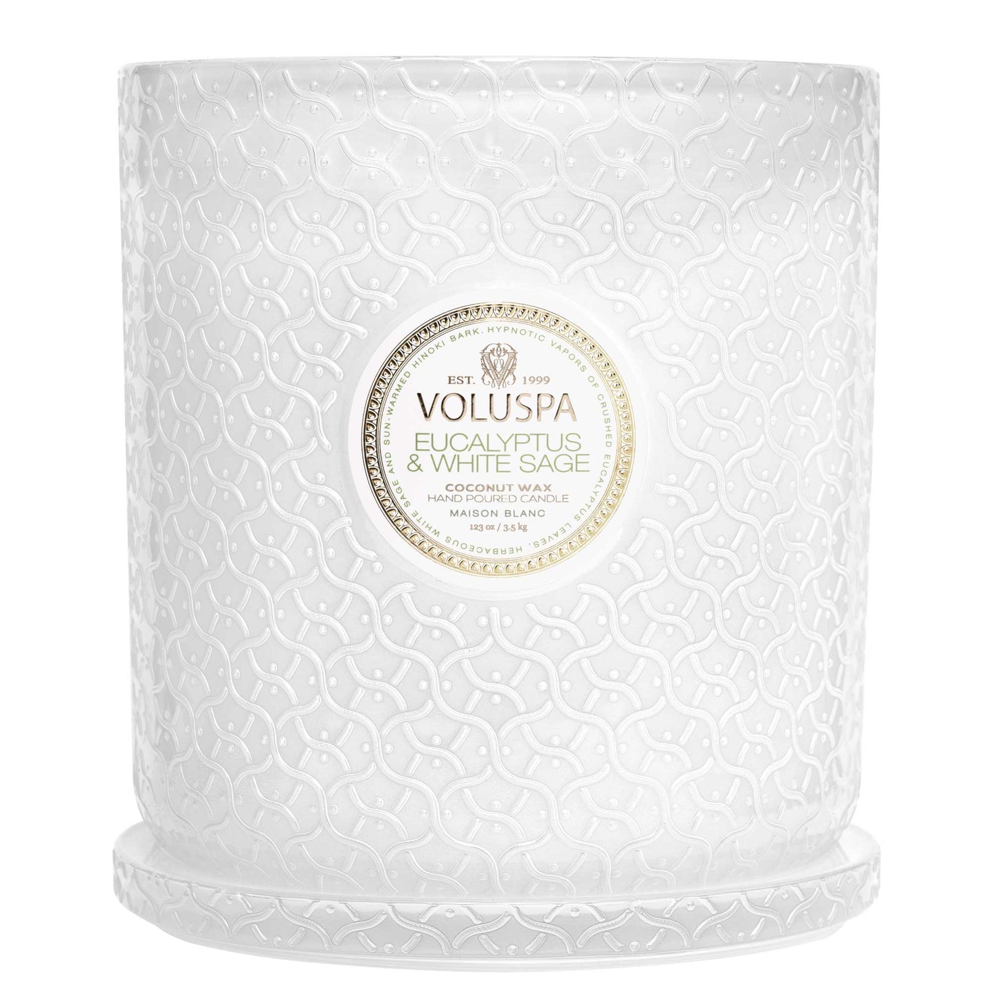 Eucalyptus & White Sage 5 Wick Hearth Candle