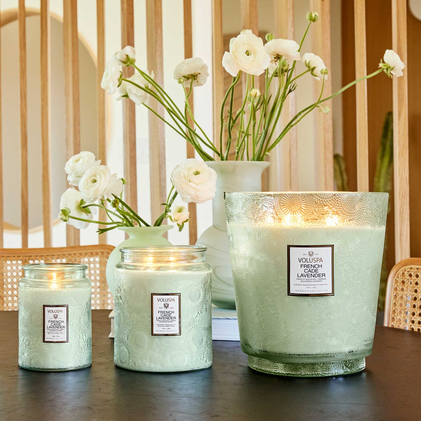 French Cade Lavender Hearth Candle