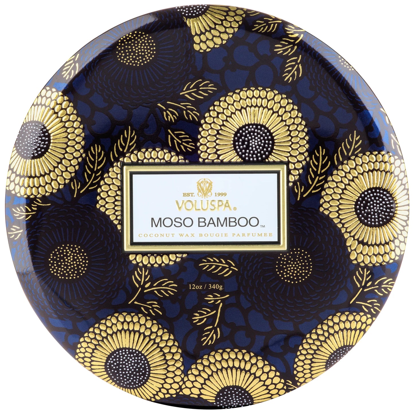 Moso Bamboo 3 Wick Tin