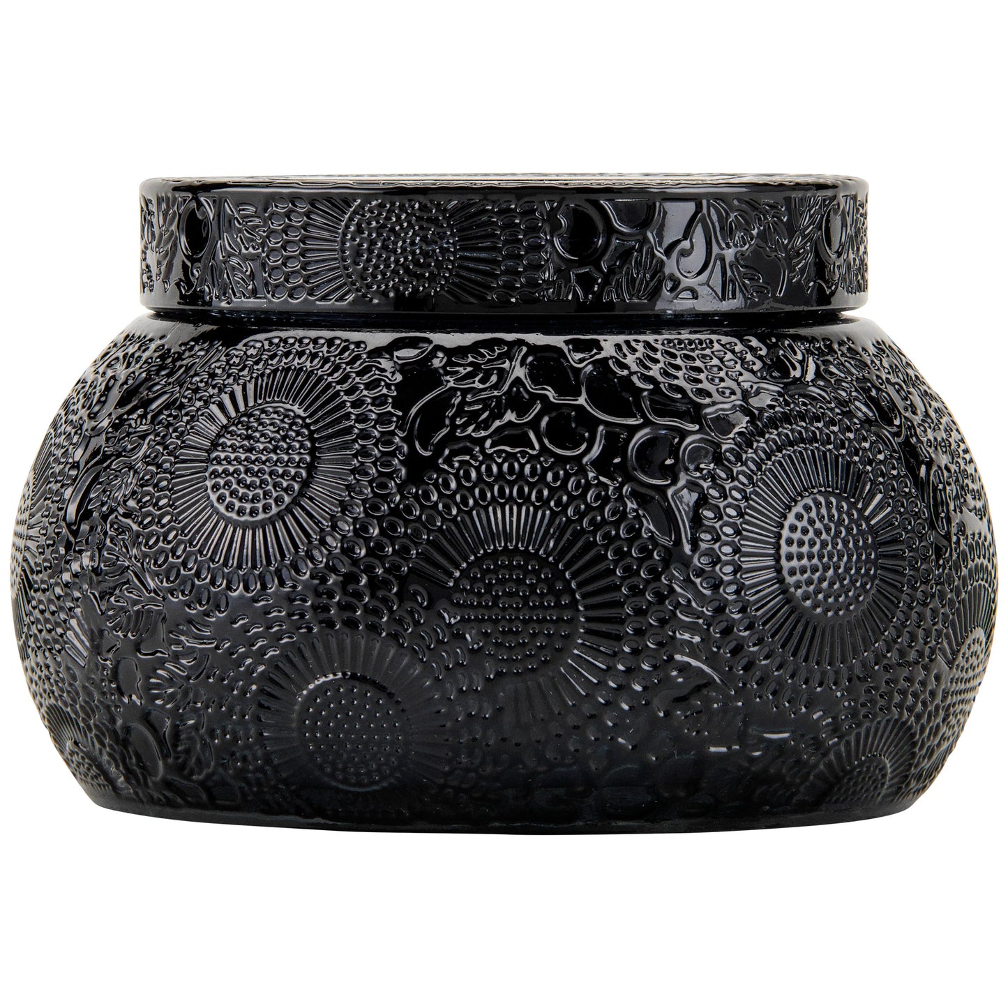 Moso Bamboo Embossed Chawan Jar