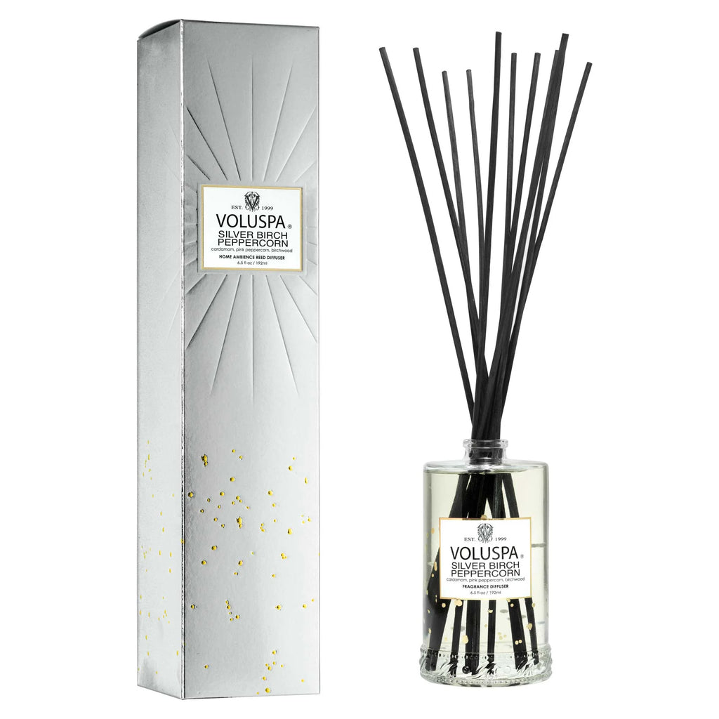 Silver Birch Peppercorn Reed Diffuser