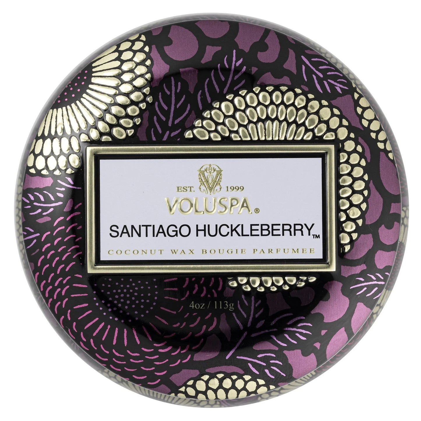 Santiago Huckleberry Mini Tin