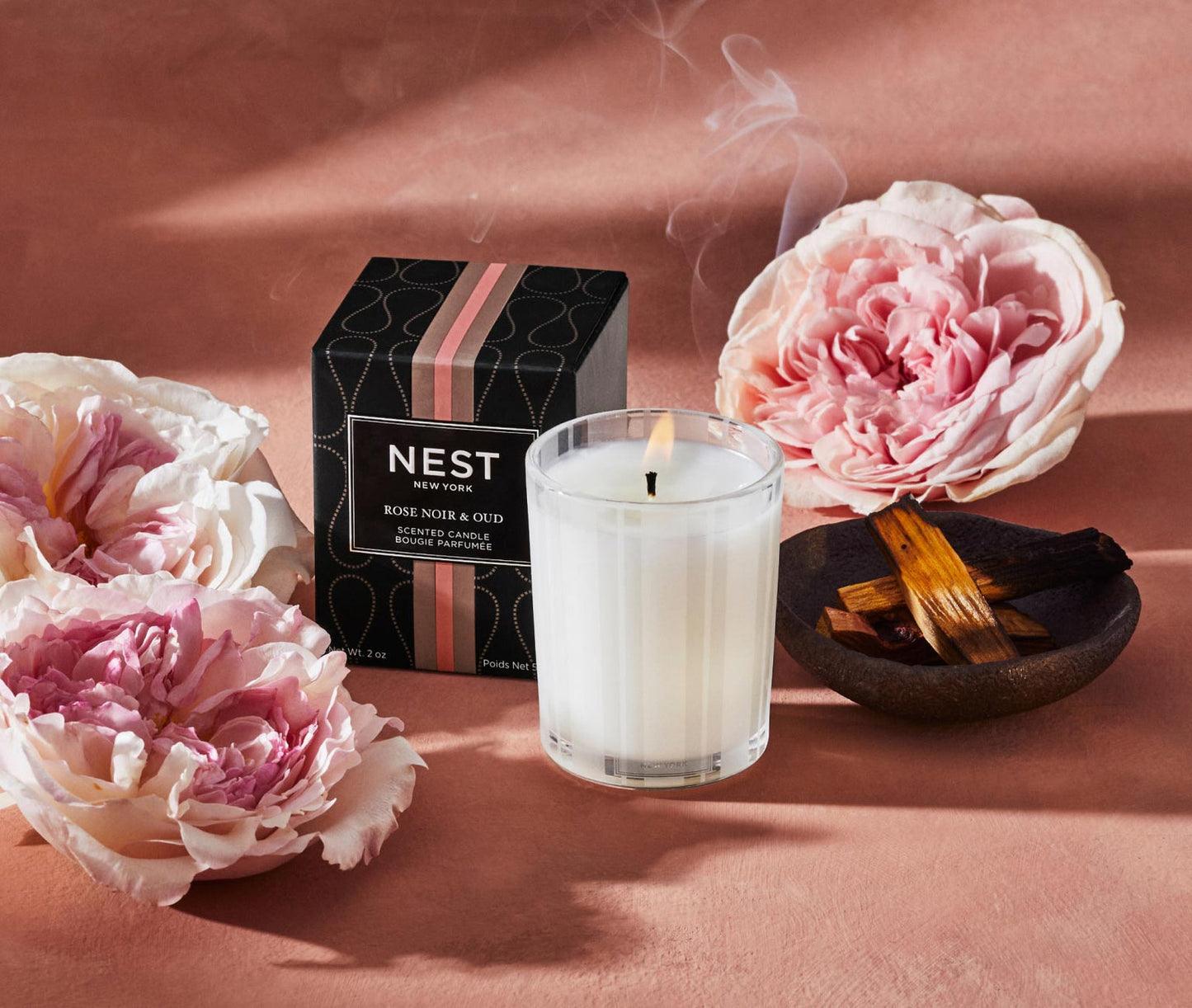 Rose Noir & Oud Votive