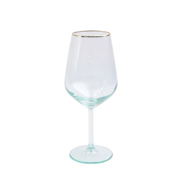 Rainbow Assorted Wine Glass Set 4