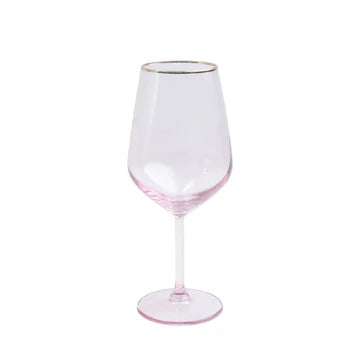 Rainbow Assorted Wine Glass Set 4