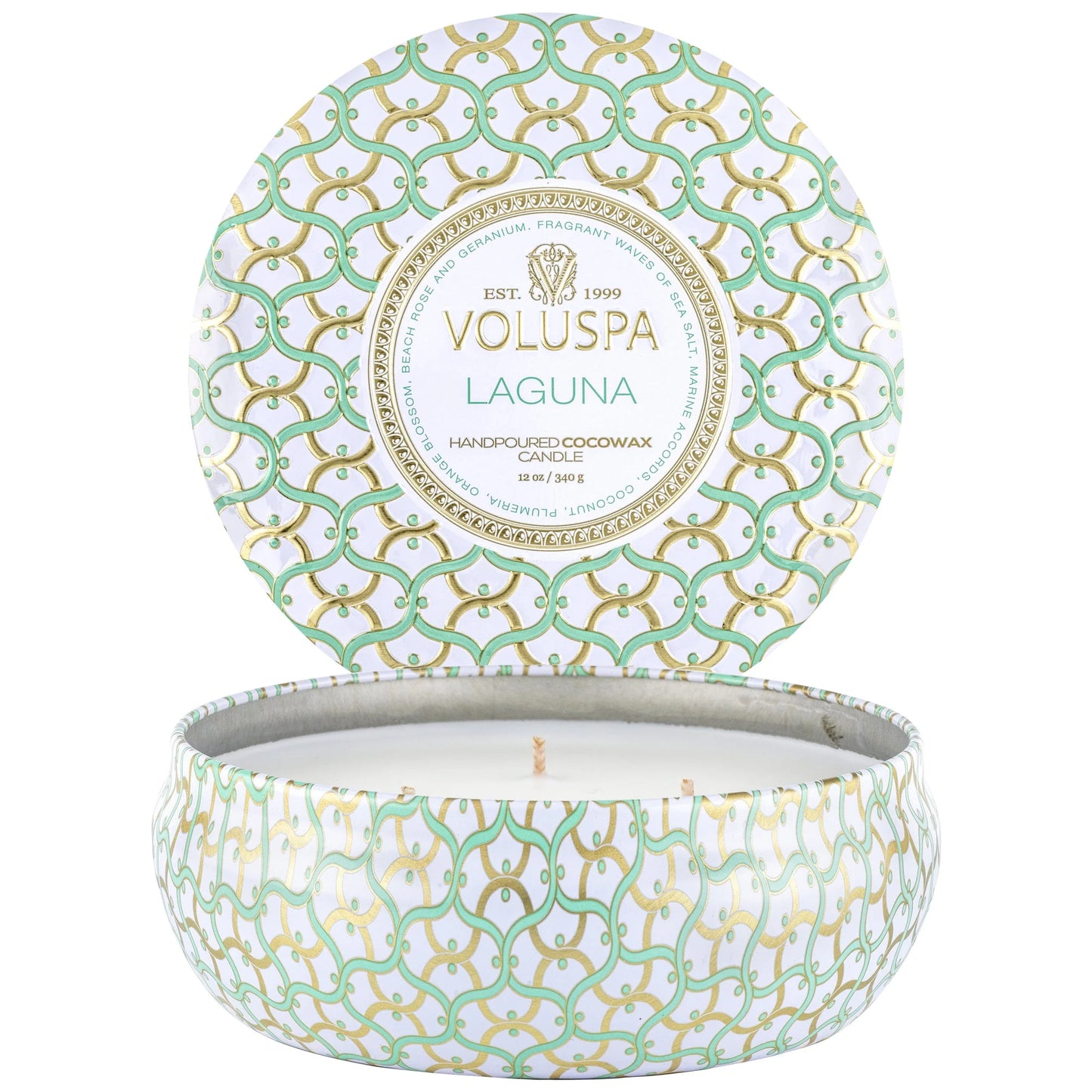 Laguna 3 Wick Tin Candle