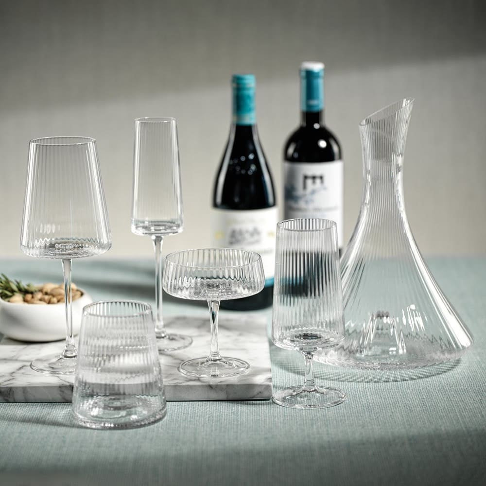 Bandol Fluted Textured Wine Glass