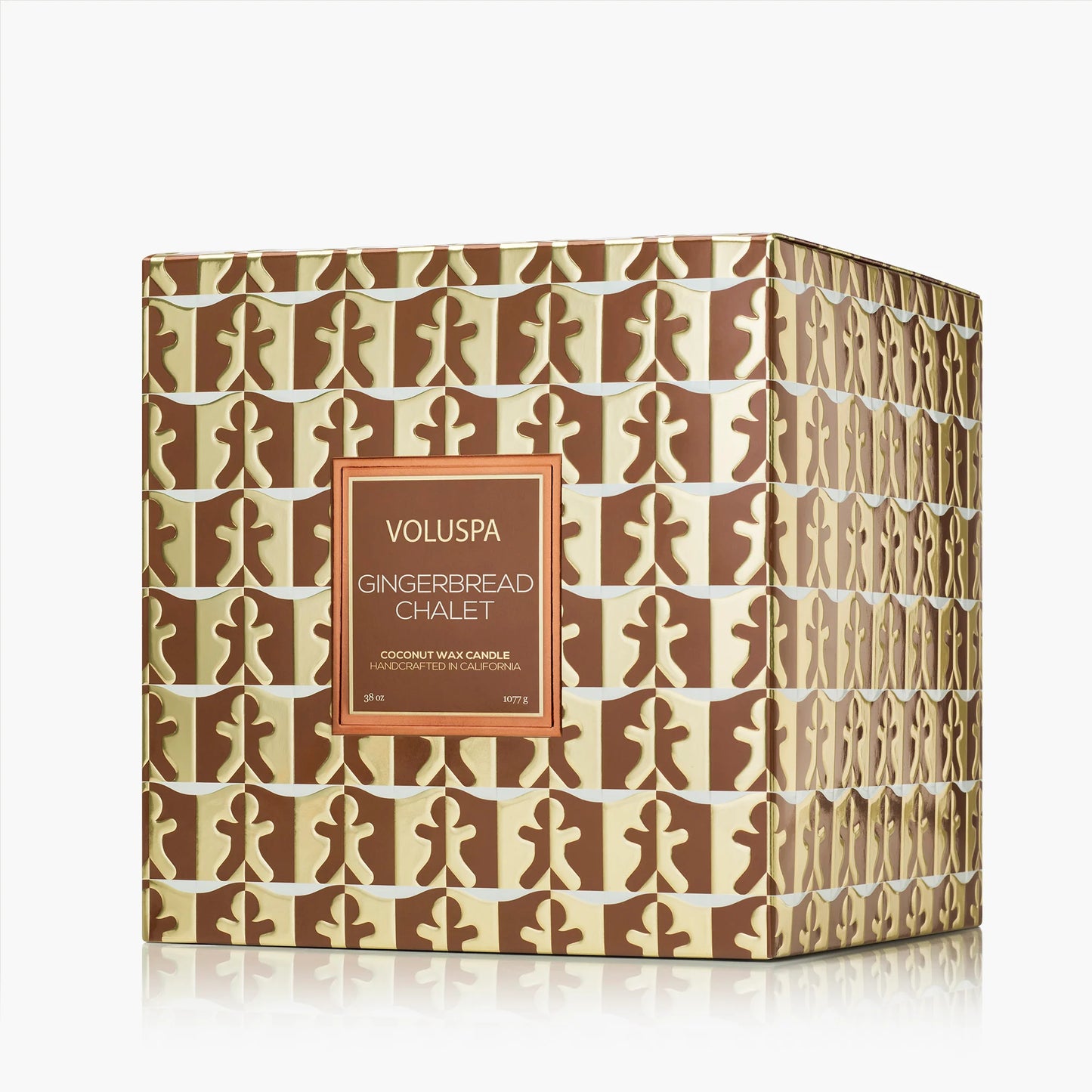 Gingerbread Chalet 3 Wick Hearth