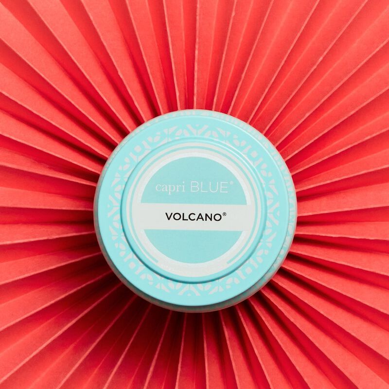 Volcano Aqua Printed Travel Tin 8.5oz