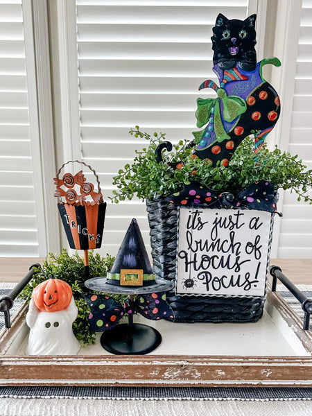 Cat In Witches' Shoe