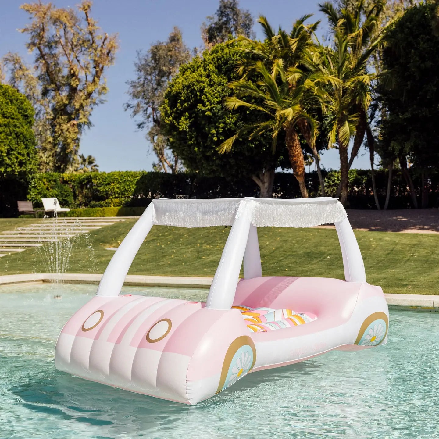 Malibu Barbie Golf Cart Pool Float