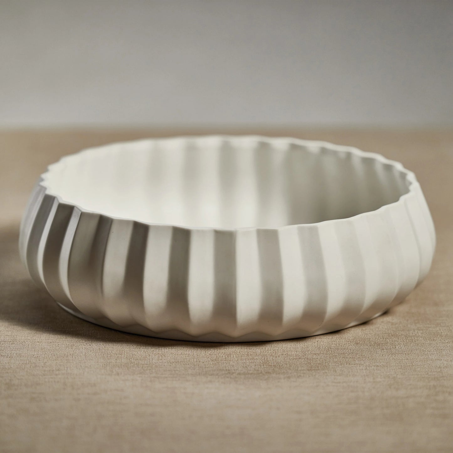 Catalina Ceramic Bowl - White - Small