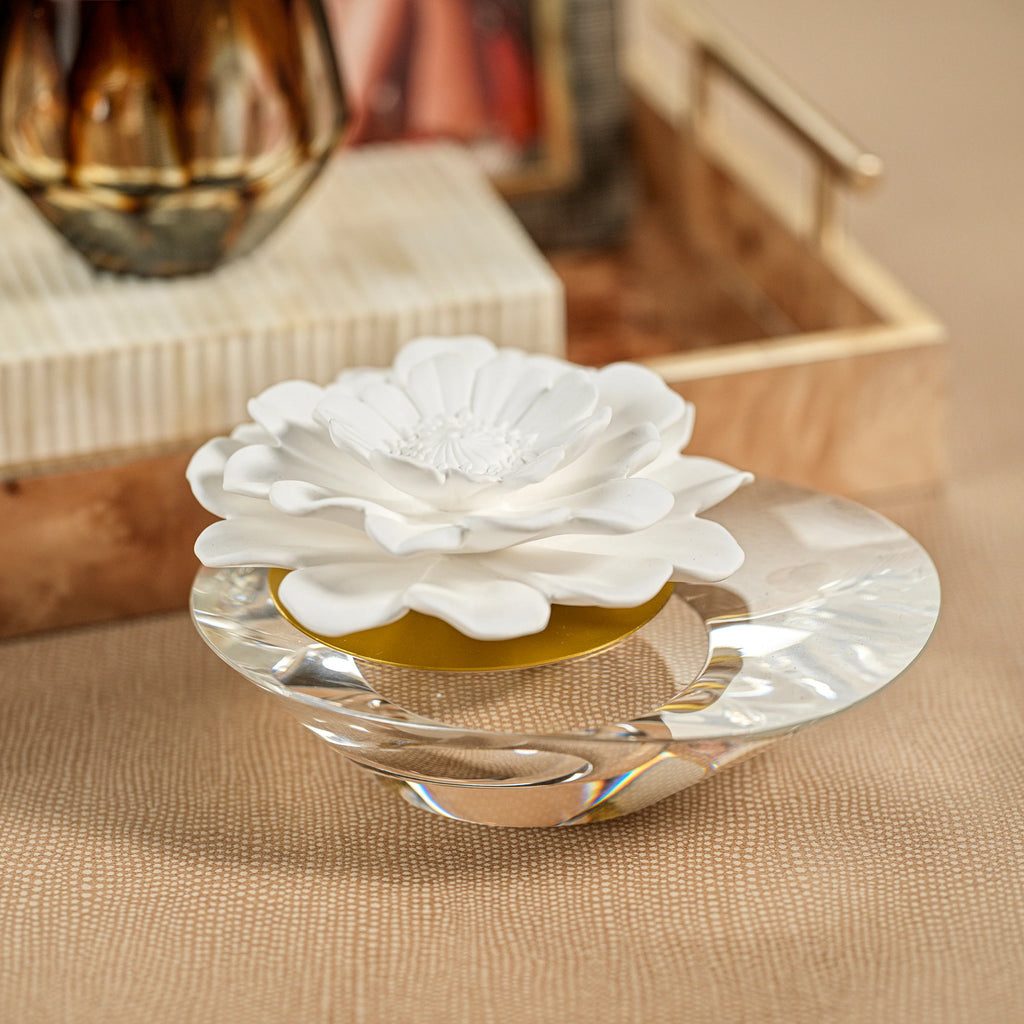Fig Vetiver Dream Porcelain Diffuser - Crystal Edition