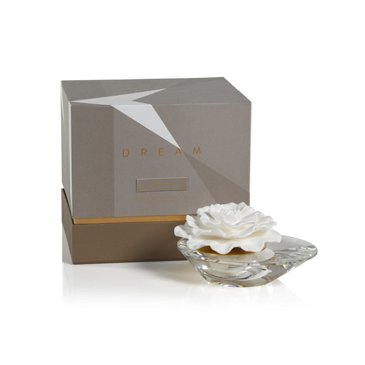 Gardenia Dream Porcelain Diffuser - Crystal Edition