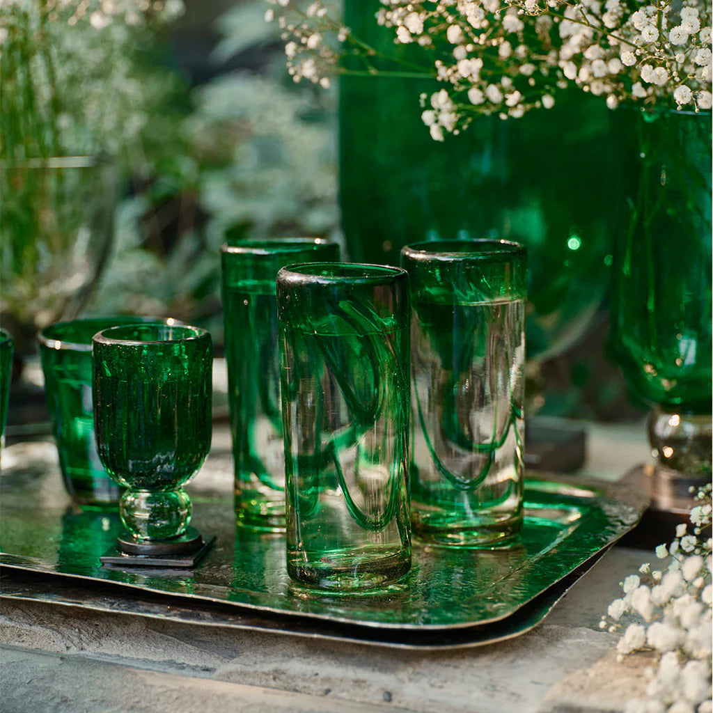 Drizzle Glass Set of  4