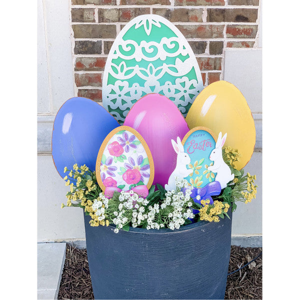Classic Easter Eggs Yard