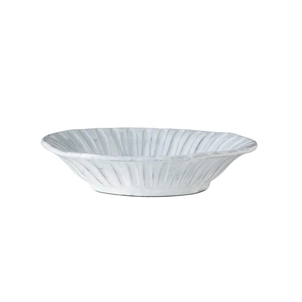 Incanto Stripe Pasta Bowl White