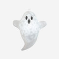 Hanging Flocked Ghost w/Revolving Lights and Adapter