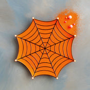 Spider Web Tray, Ceramic, 20"