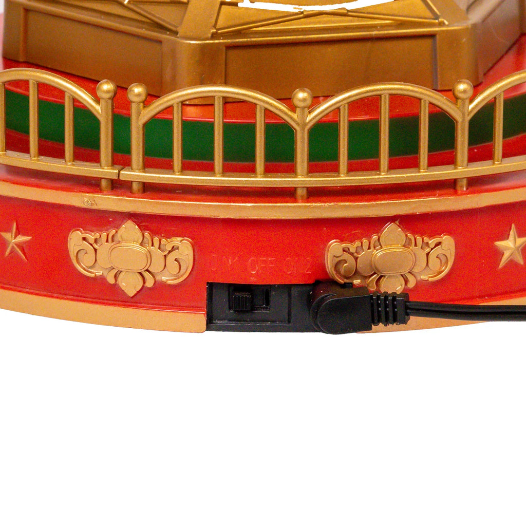 Musical Moving LED Drop Tower With 5 Figures