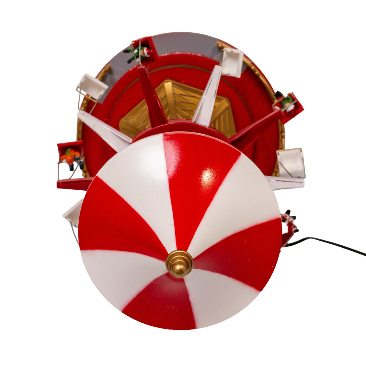 Musical Moving LED Drop Tower With 5 Figures