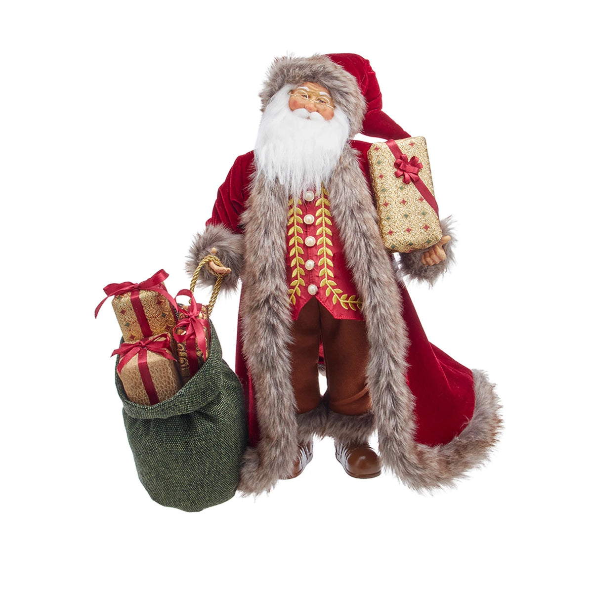 Jacqueline Kent Santa With Bag & Gifts
