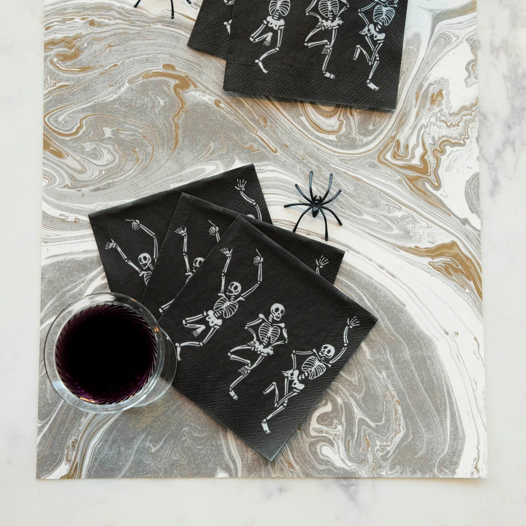 Skeleton Dance Guest Napkins