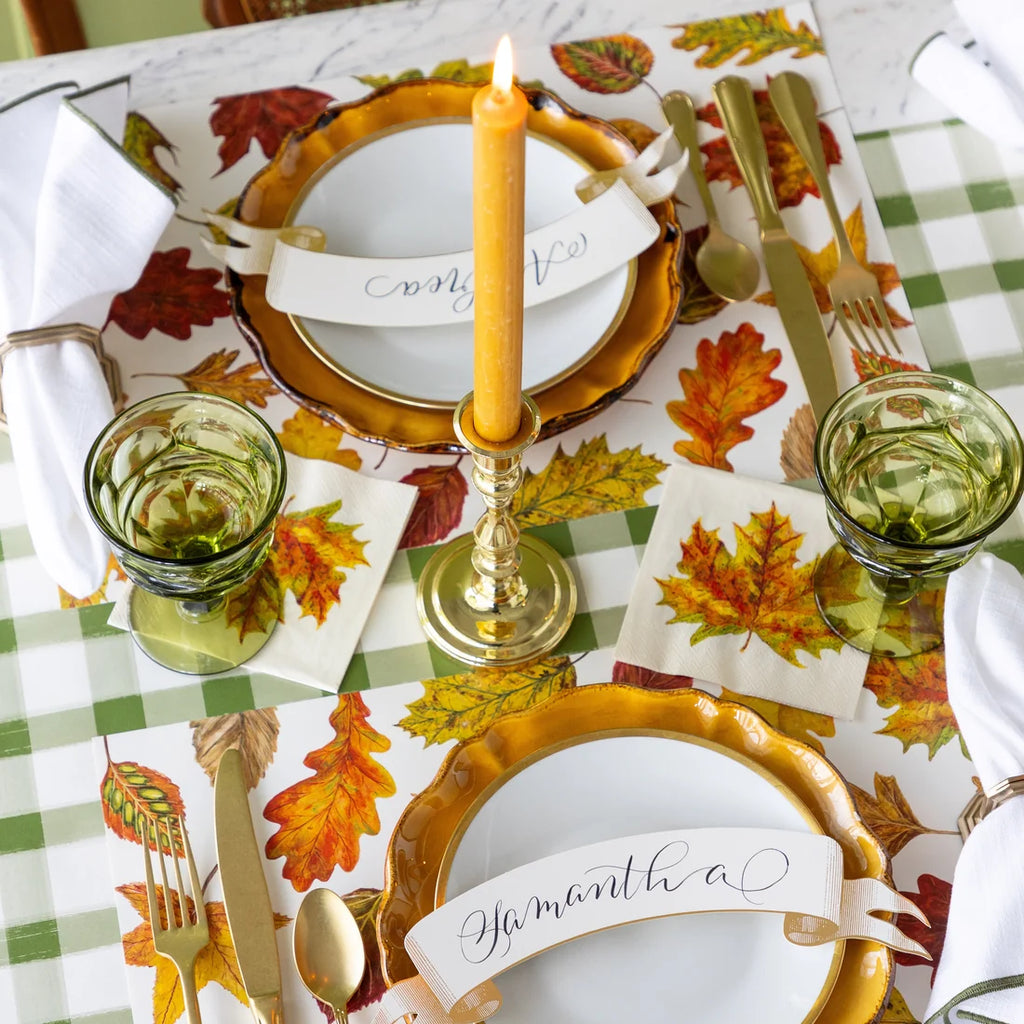 Fall Foliage Cocktail Napkins