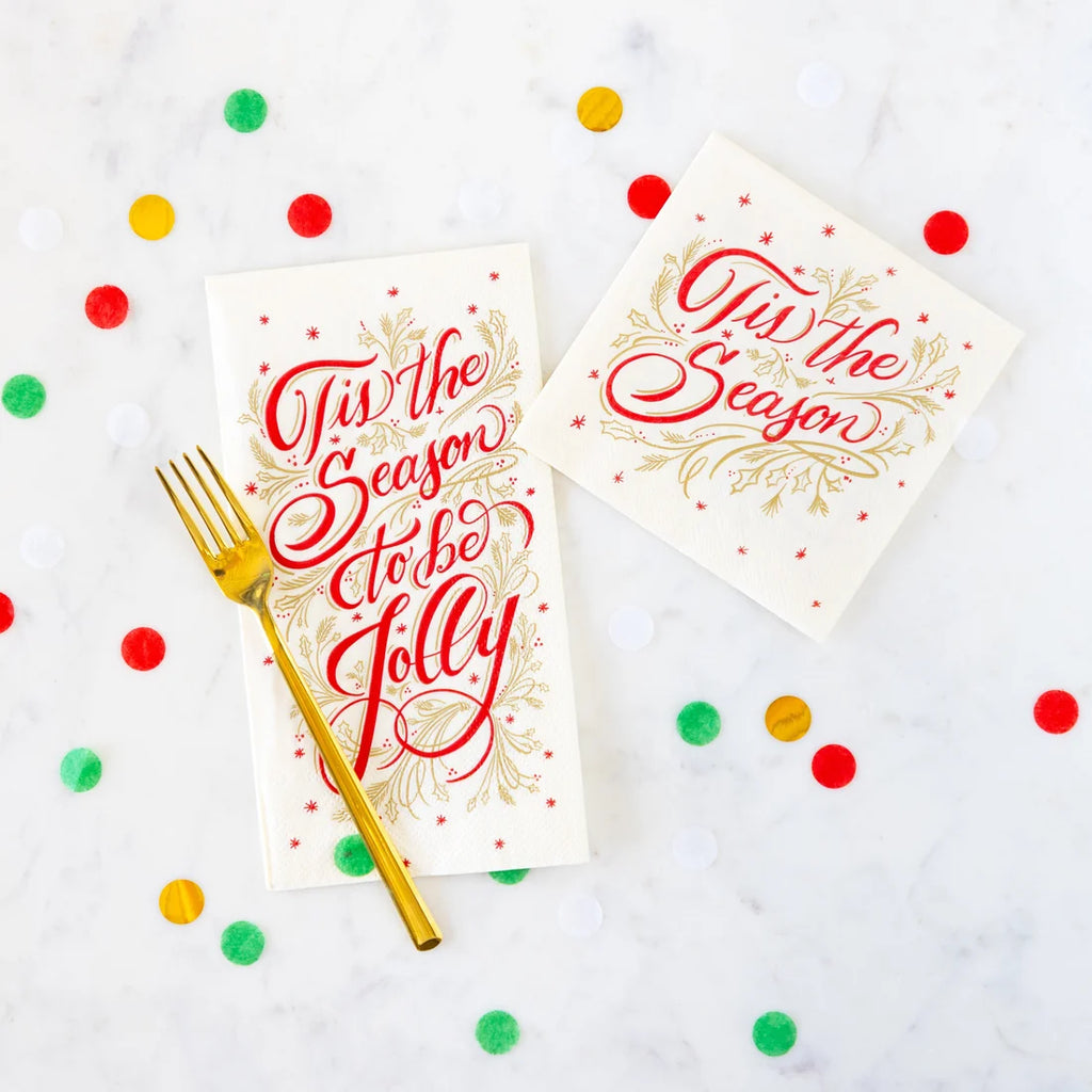 Tis the Season Cocktail Napkins