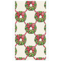 Holiday Wreath Guest Napkin