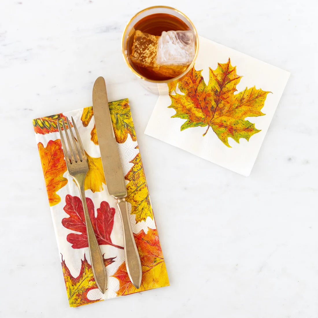 Fall Foliage Guest Napkins