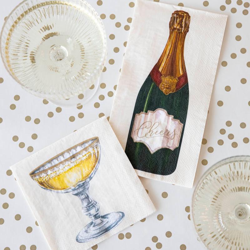 Champagne Guest Napkin