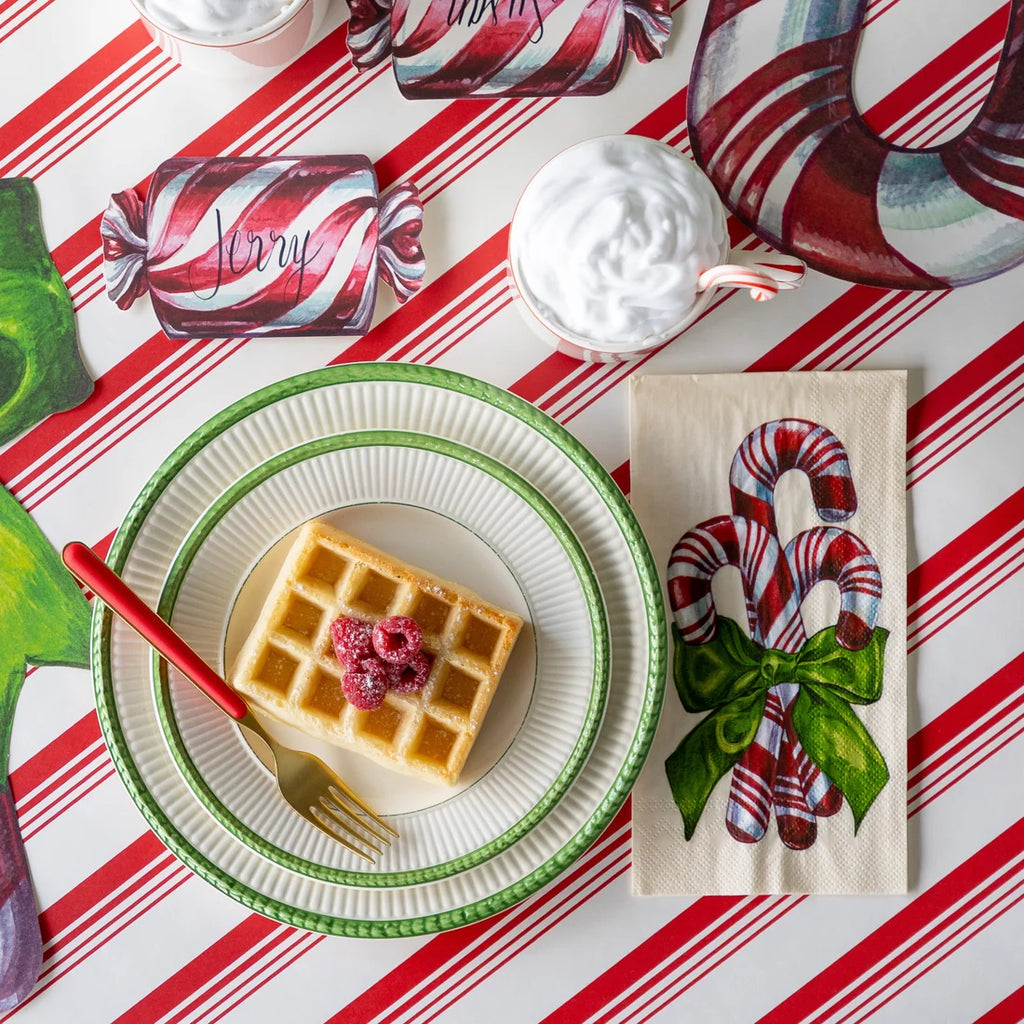 Candy Cane Guest Napkins