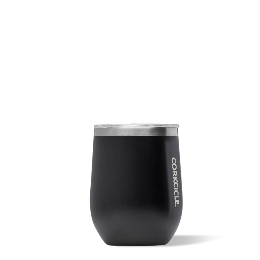 Classic Stemless Matte Black 12oz