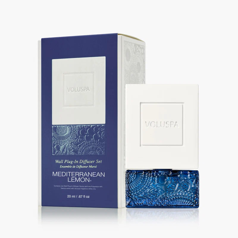 Mediterranean Lemon Wall Plug-In Starter Kit