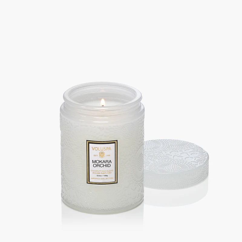 Mokara Orchid Small Jar Candle